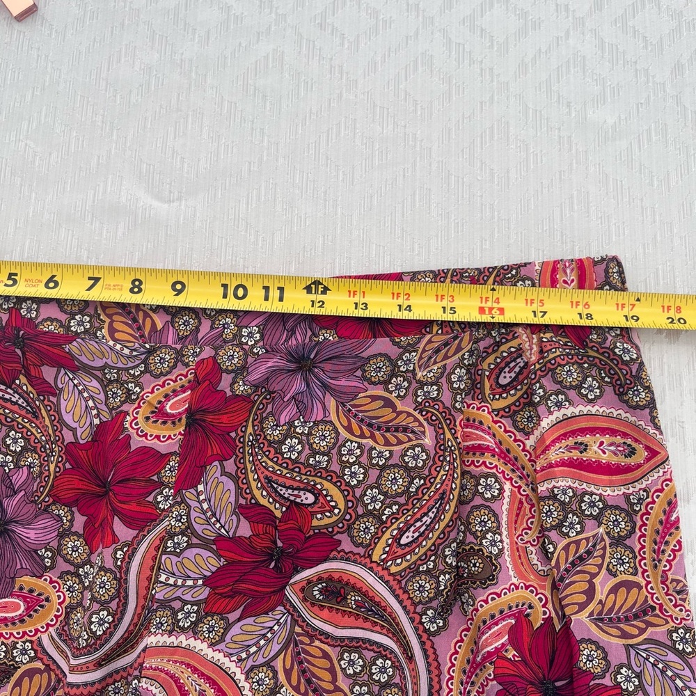 Johnny Was Silk Lioness Easy Pull on Pants Elastic Waist Size XL - Picture 6 of 10